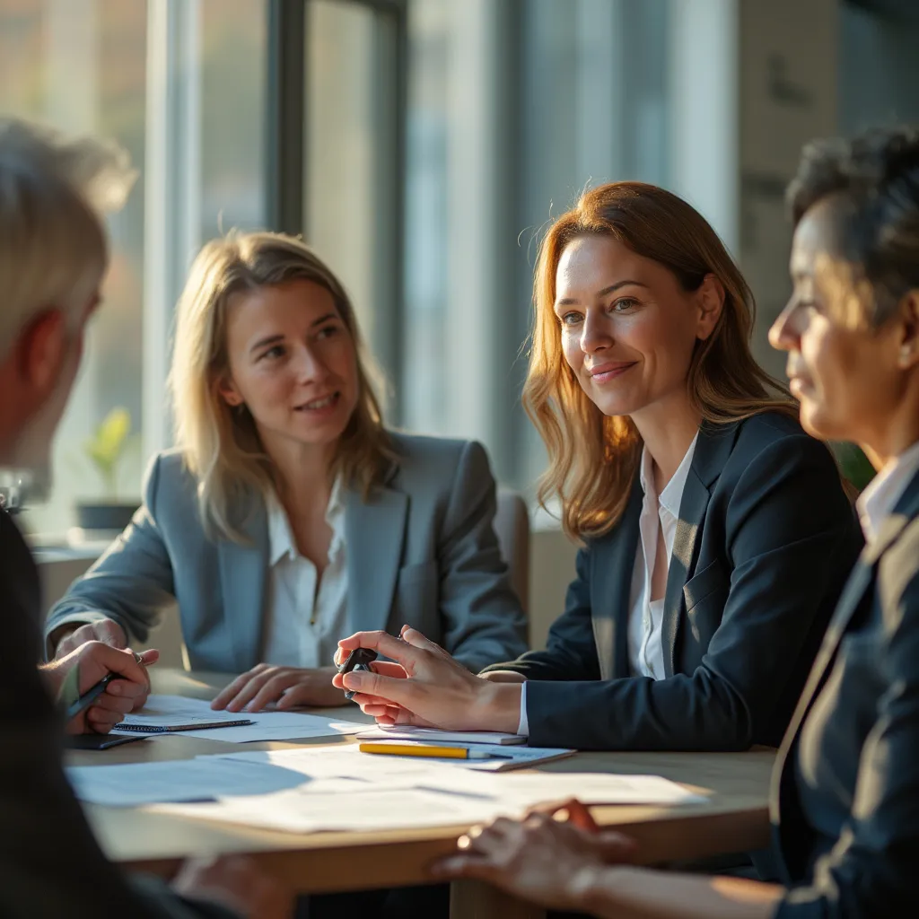 Luca Rossi – Consulente sorride in meeting informale
